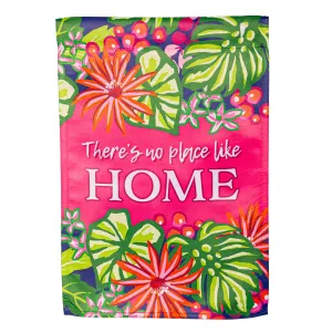 No Place Like Home Suede Garden Flag,14s12066