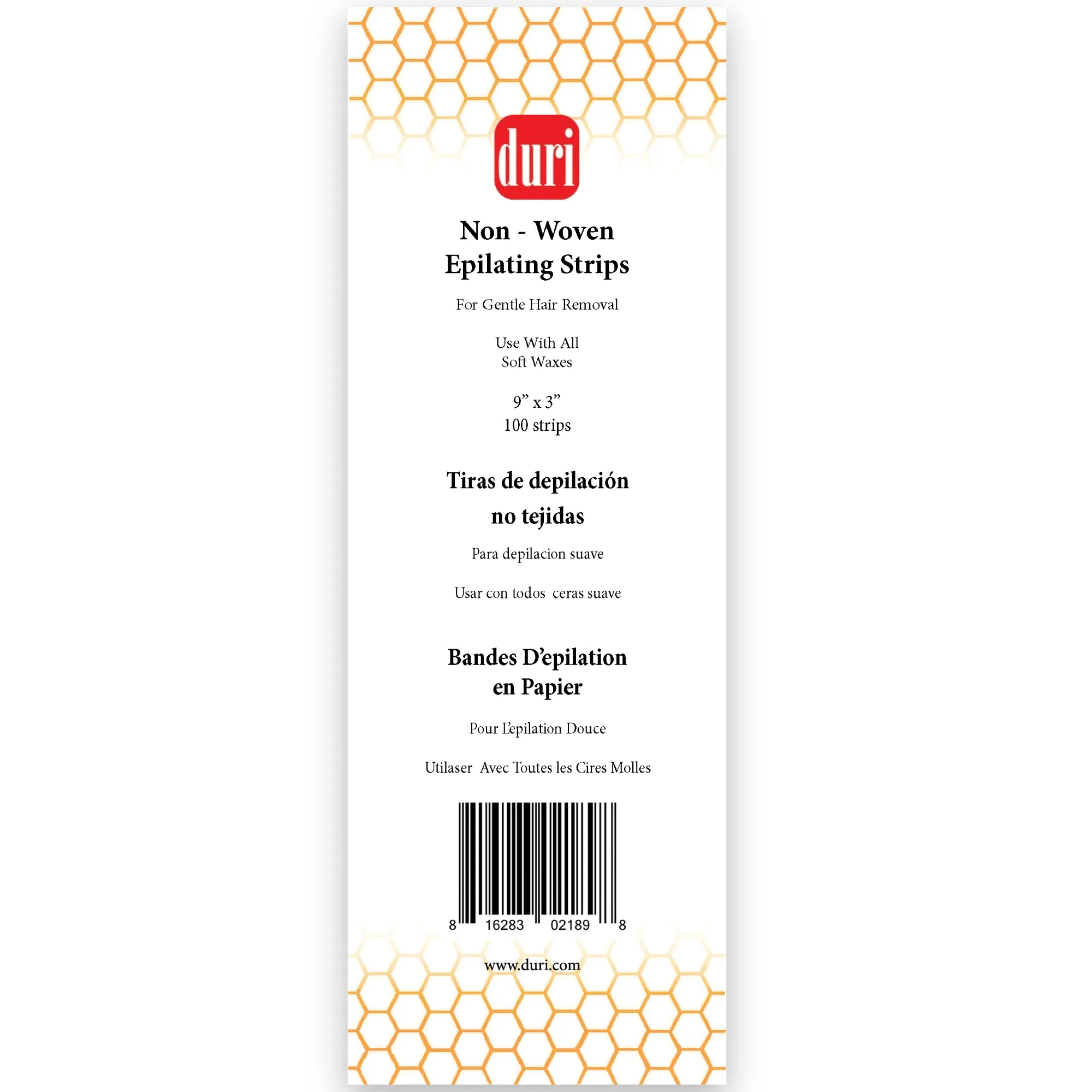 Non-Woven Epilating Strips