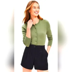 NWT | Ann Taylor LOFT | Pleated Shorts In Emory | Size: 4 | Color: Black