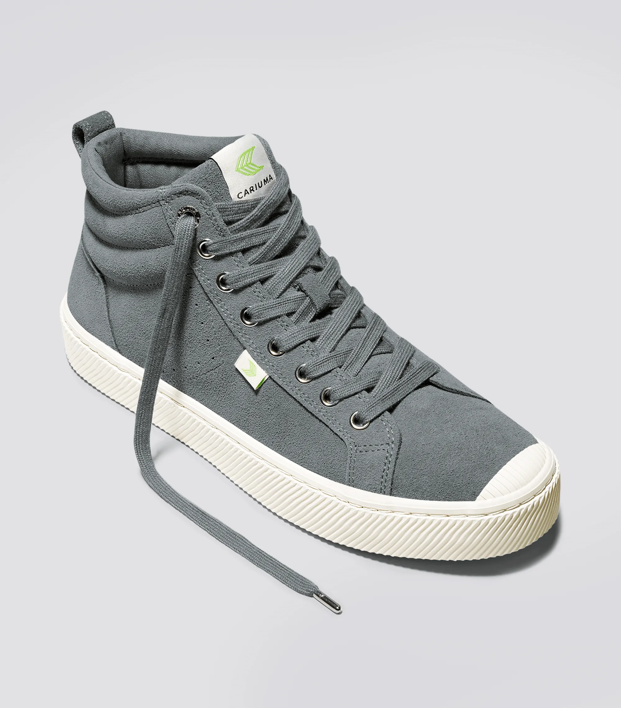 OCA High Charcoal Grey Suede Sneaker Men