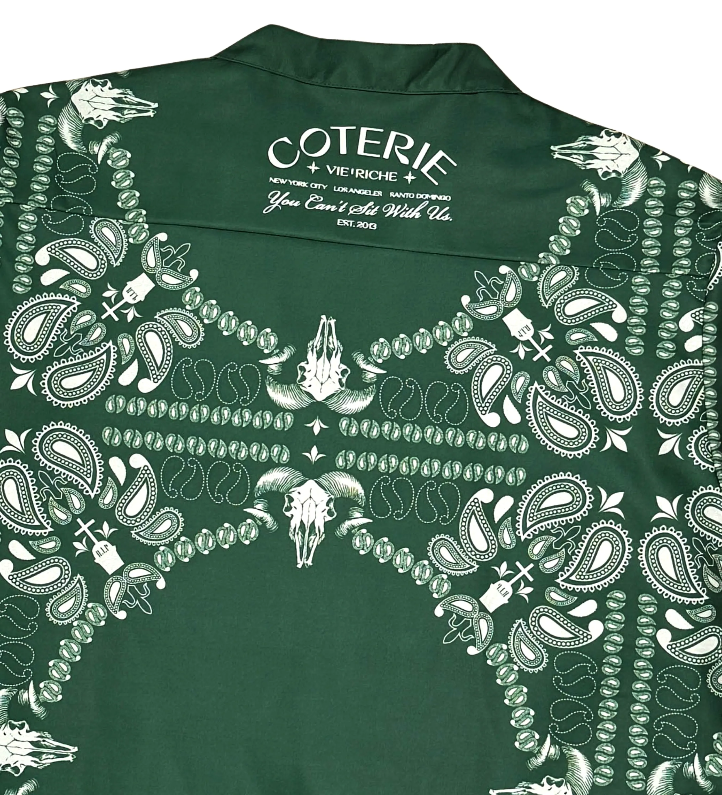 Paisley reversible woven