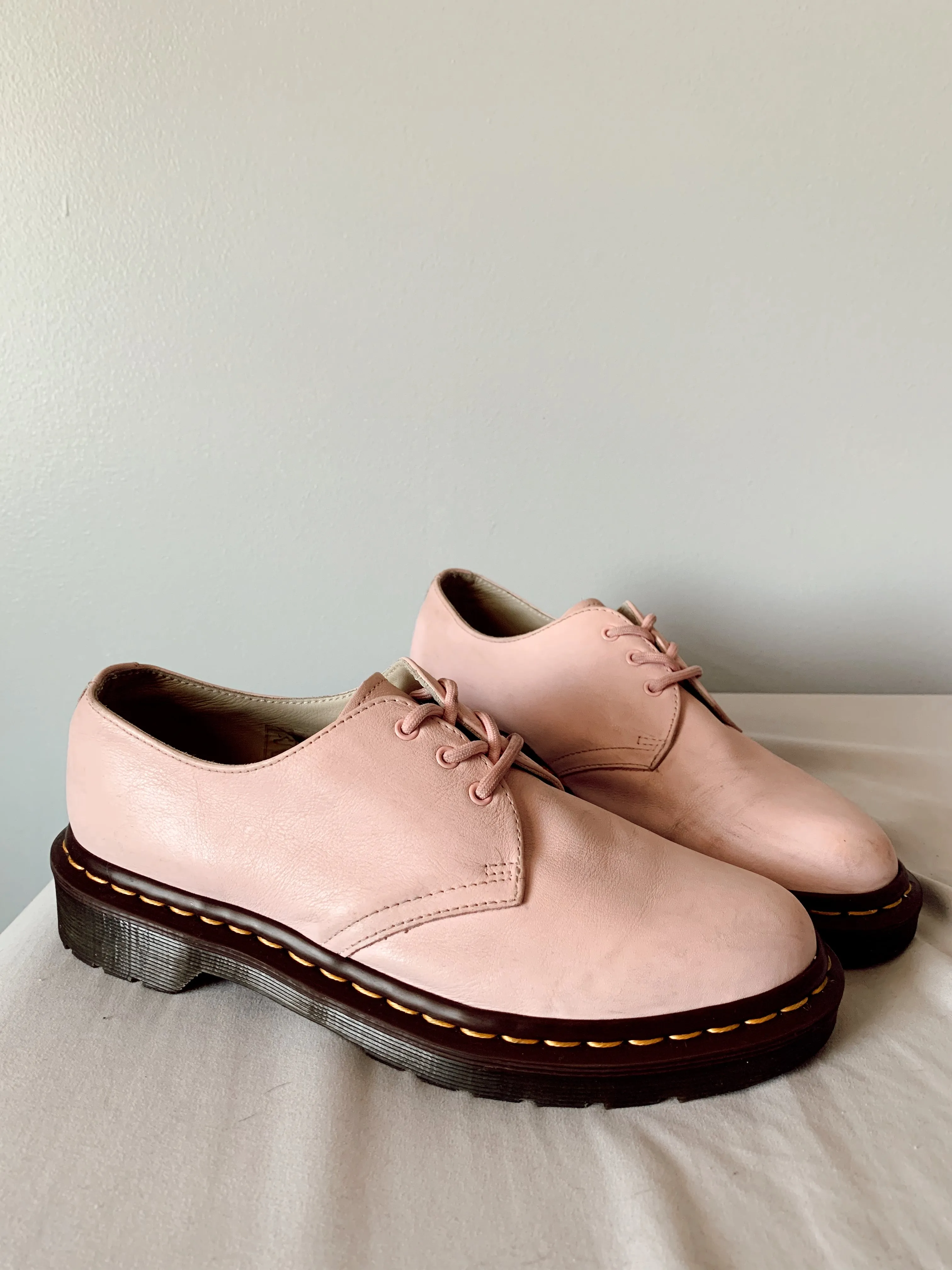 Pastel Pink Oxfords