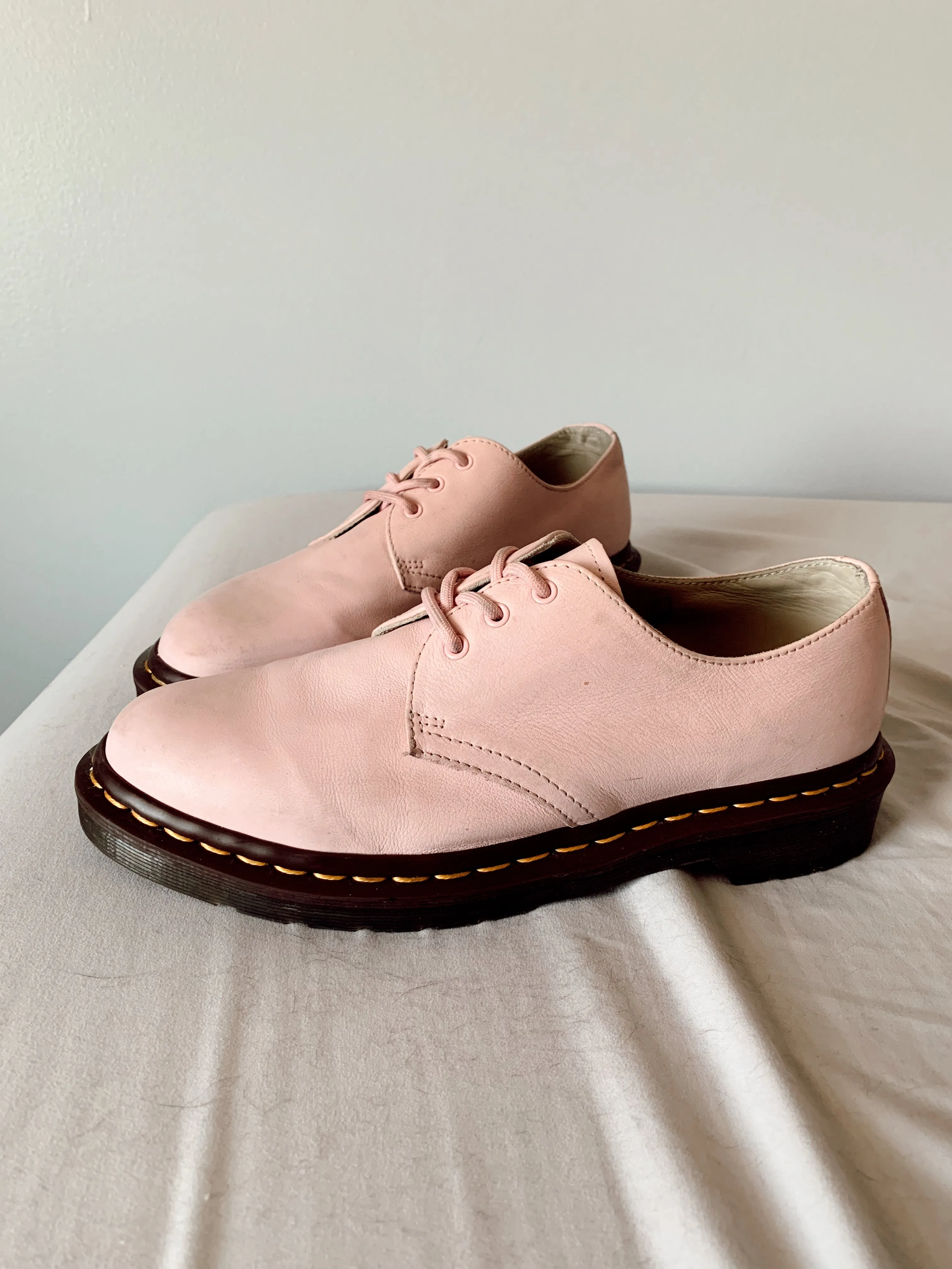 Pastel Pink Oxfords