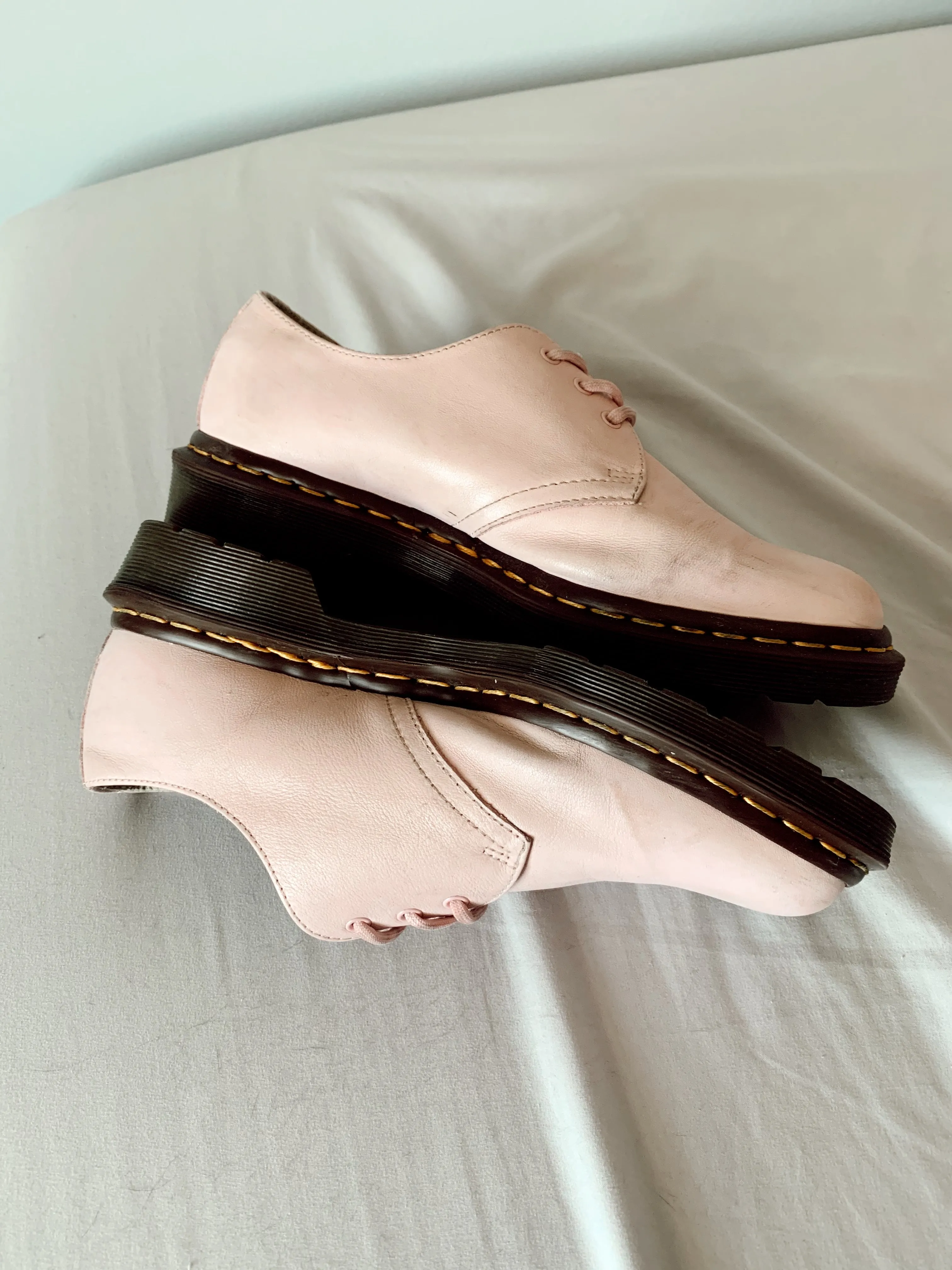 Pastel Pink Oxfords