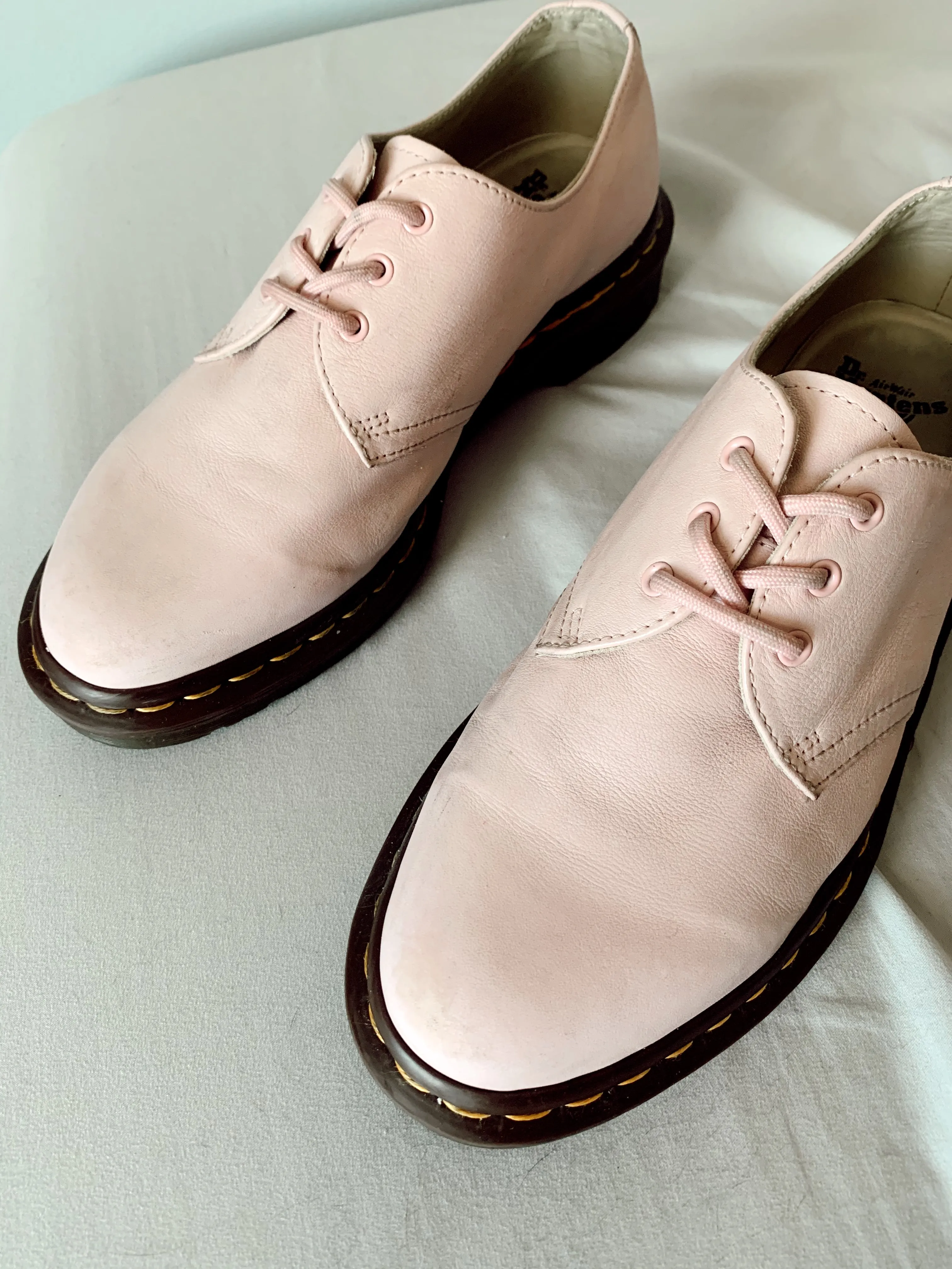 Pastel Pink Oxfords