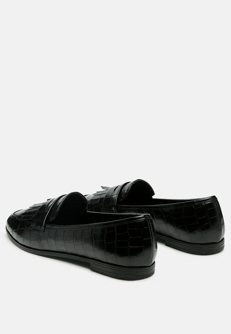 Pecker Black Patent Pu Everyday Loafer By Ruw