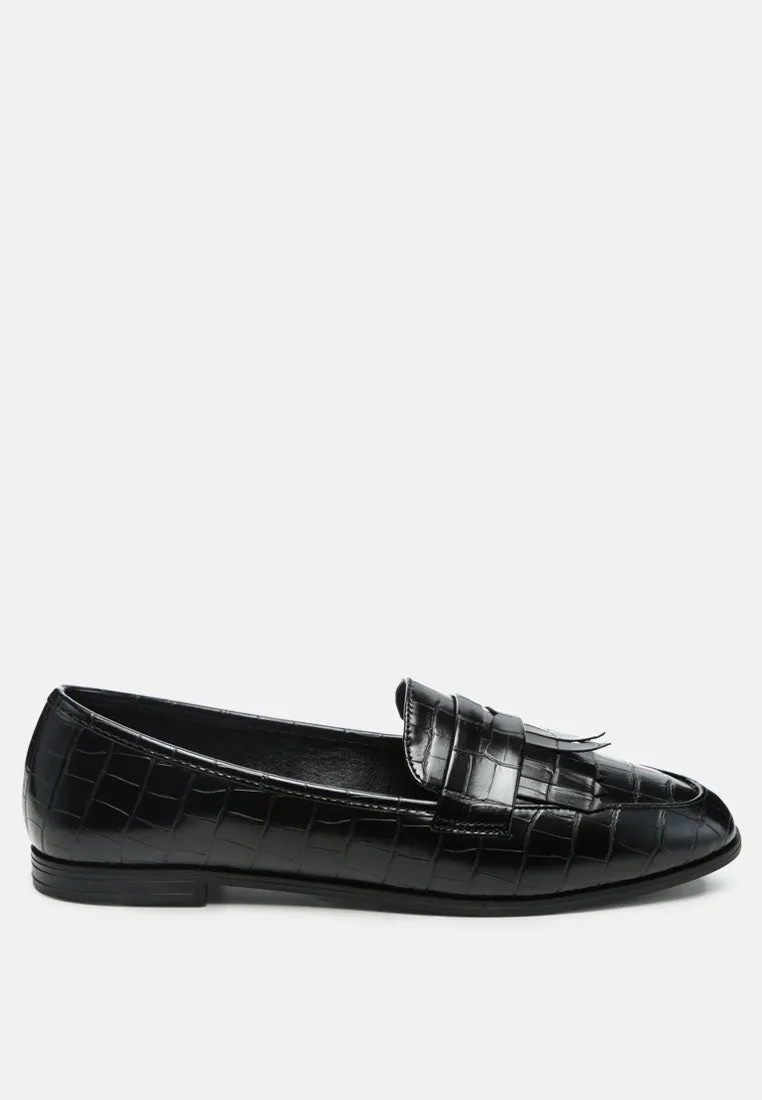 Pecker Black Patent Pu Everyday Loafer By Ruw