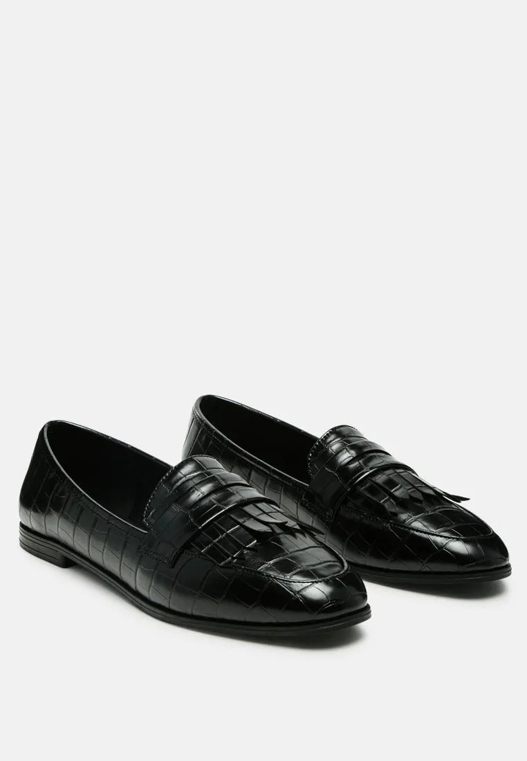 Pecker Black Patent Pu Everyday Loafer By Ruw