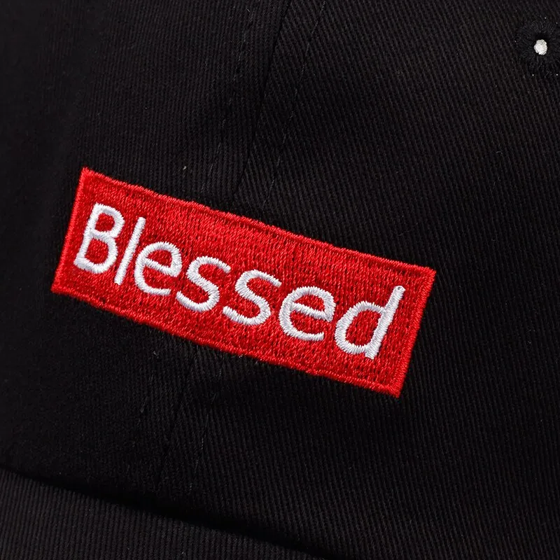 "BLESSED" CASQUETTE STREETWEAR NOIR - URB1™