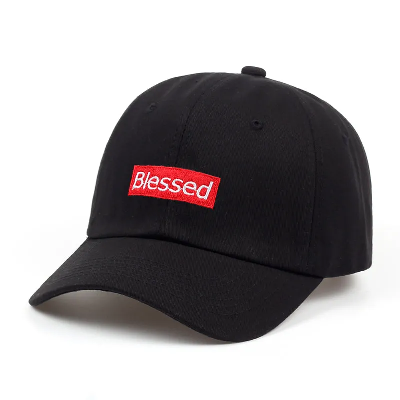 "BLESSED" CASQUETTE STREETWEAR NOIR - URB1™