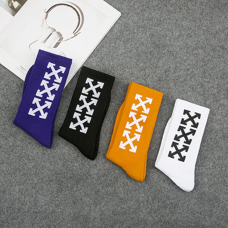 "X" Chaussettes Montantes Streetwear - URB1™