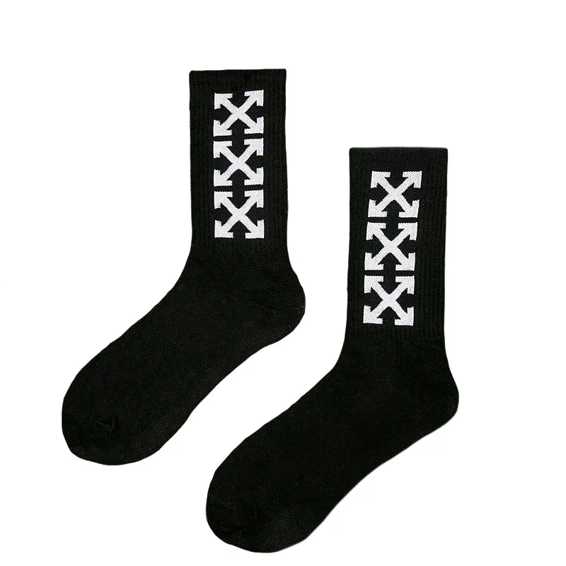 "X" Chaussettes Montantes Streetwear - URB1™