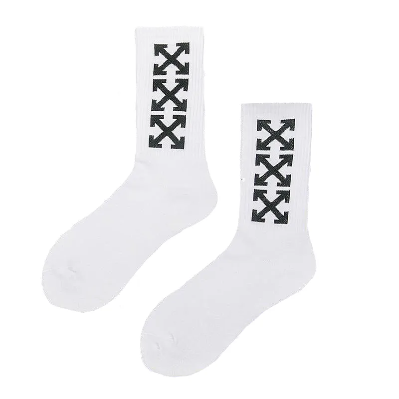 "X" Chaussettes Montantes Streetwear - URB1™