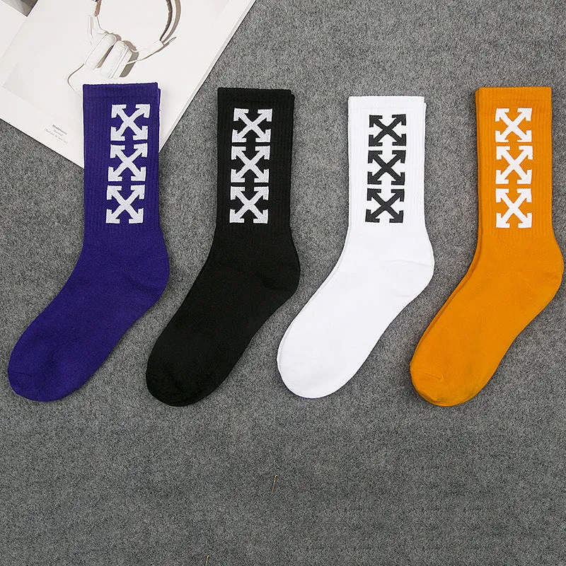 "X" Chaussettes Montantes Streetwear - URB1™