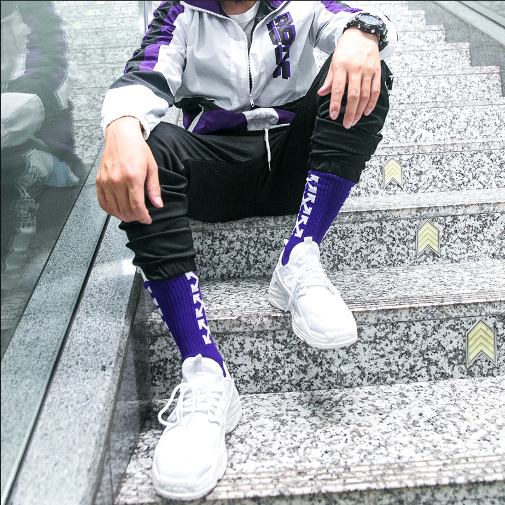 "X" Chaussettes Montantes Streetwear - URB1™
