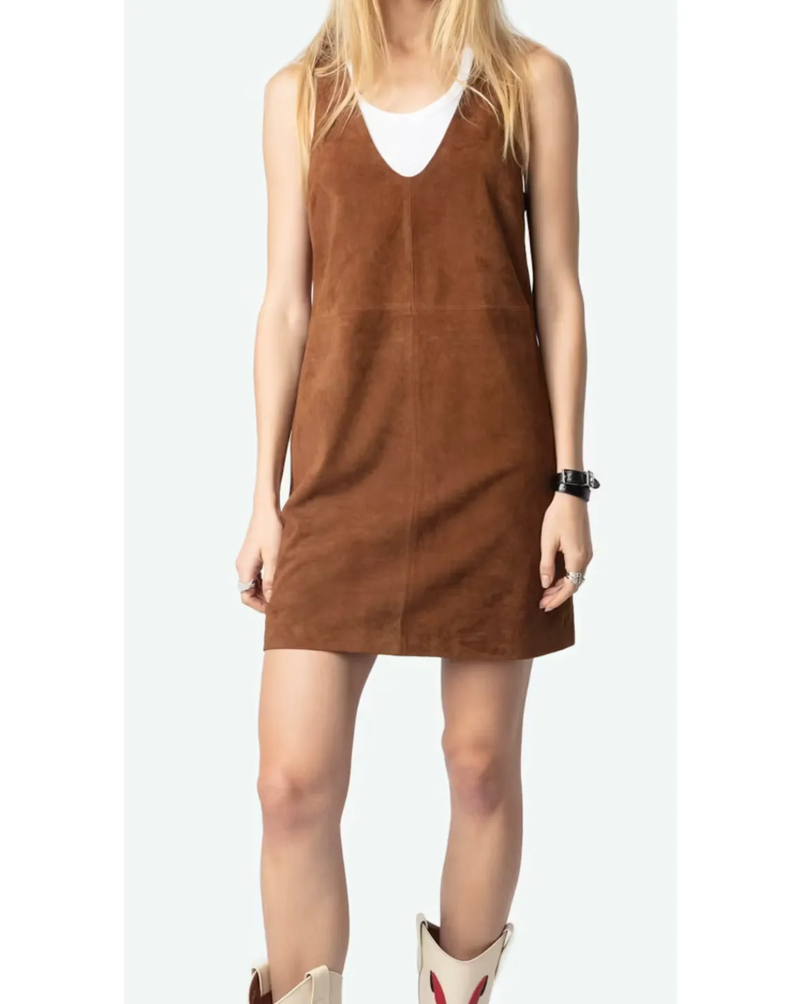 Rasha Suede Dress