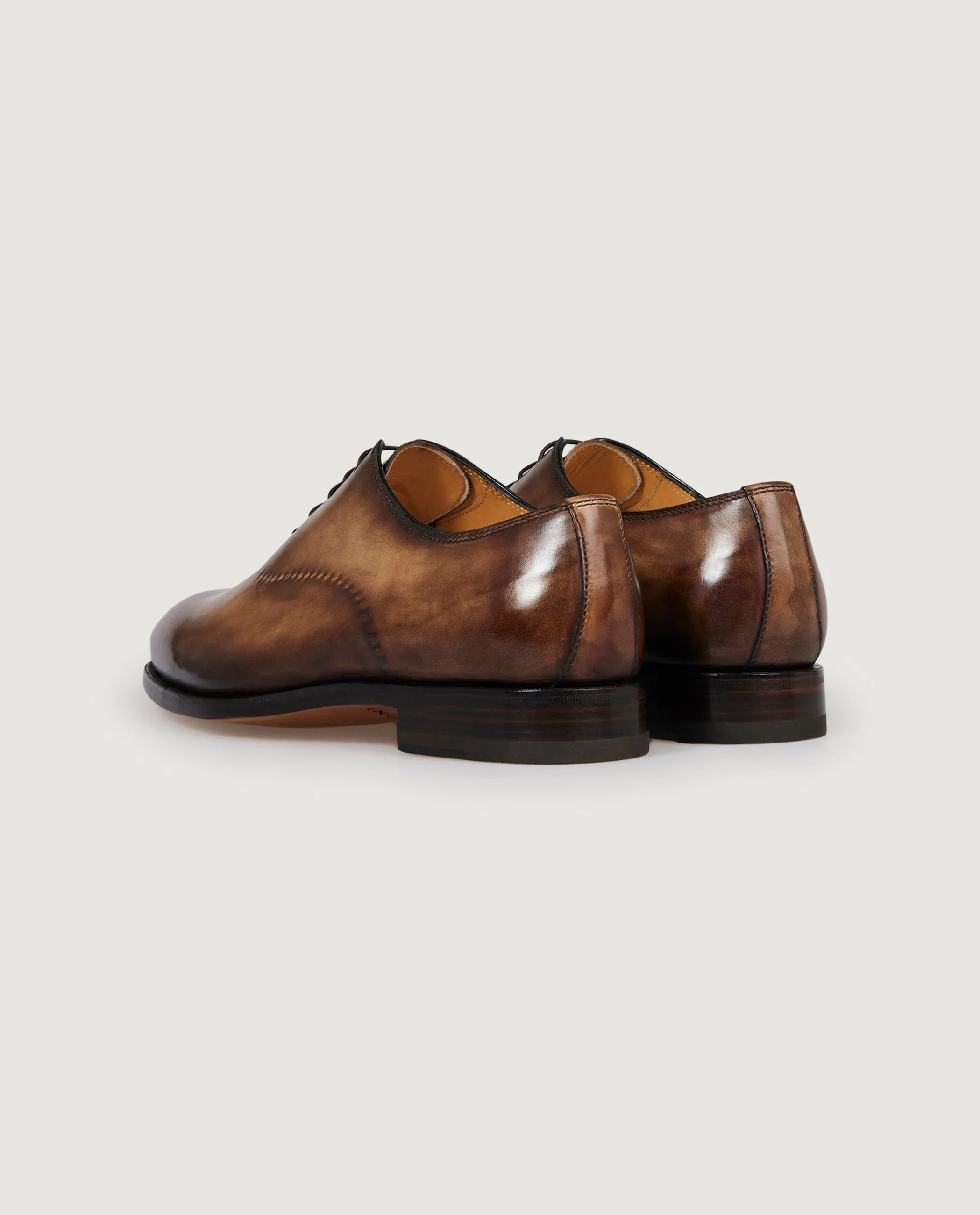 Reversed Stiched Oxfords - Bruin