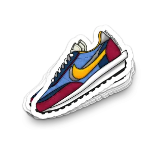 Sacai Waffle "Blue Multi" Sneaker Sticker