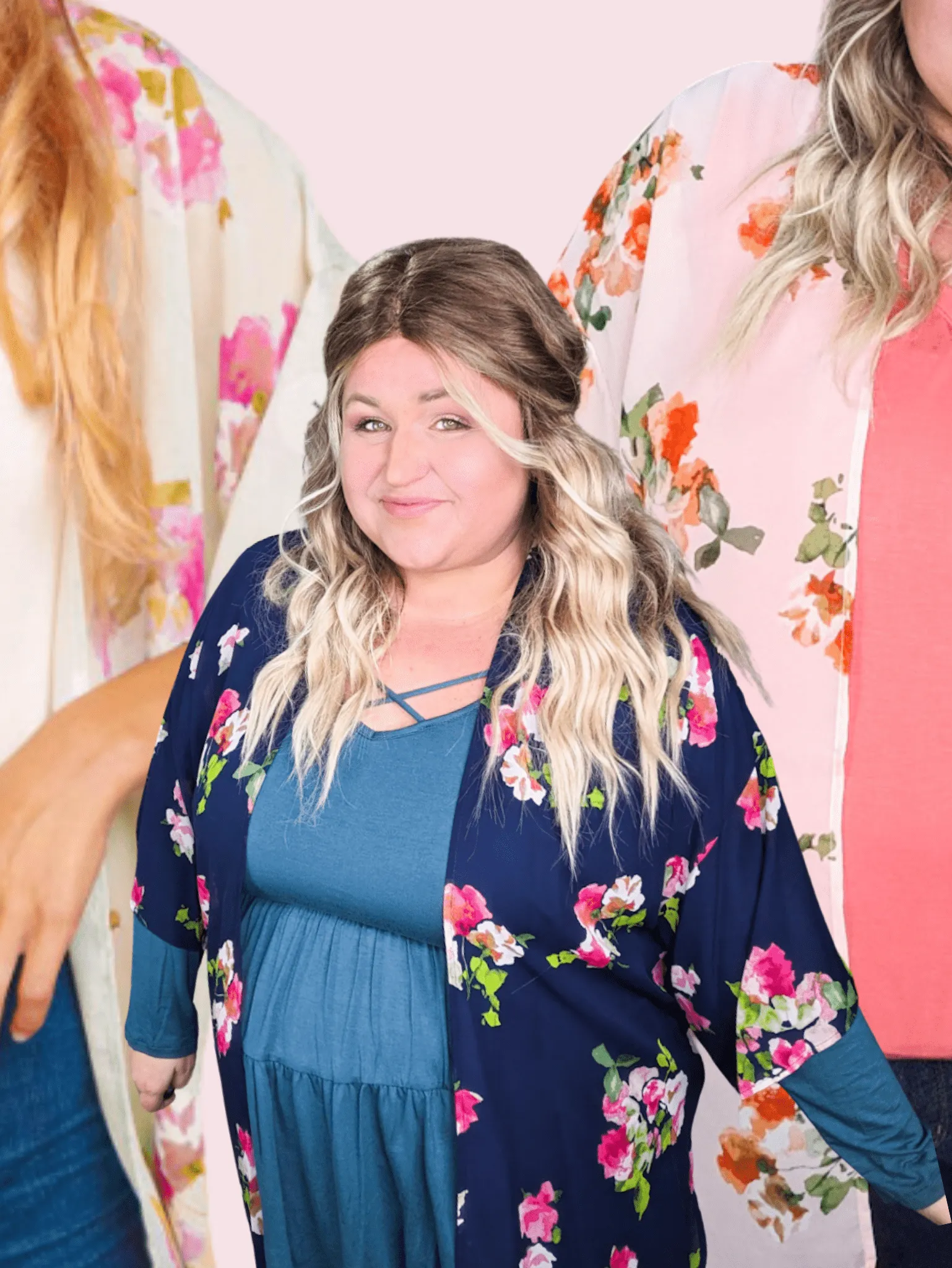 SALE- Lulu Floral Chiffon Kimono (3 colors)