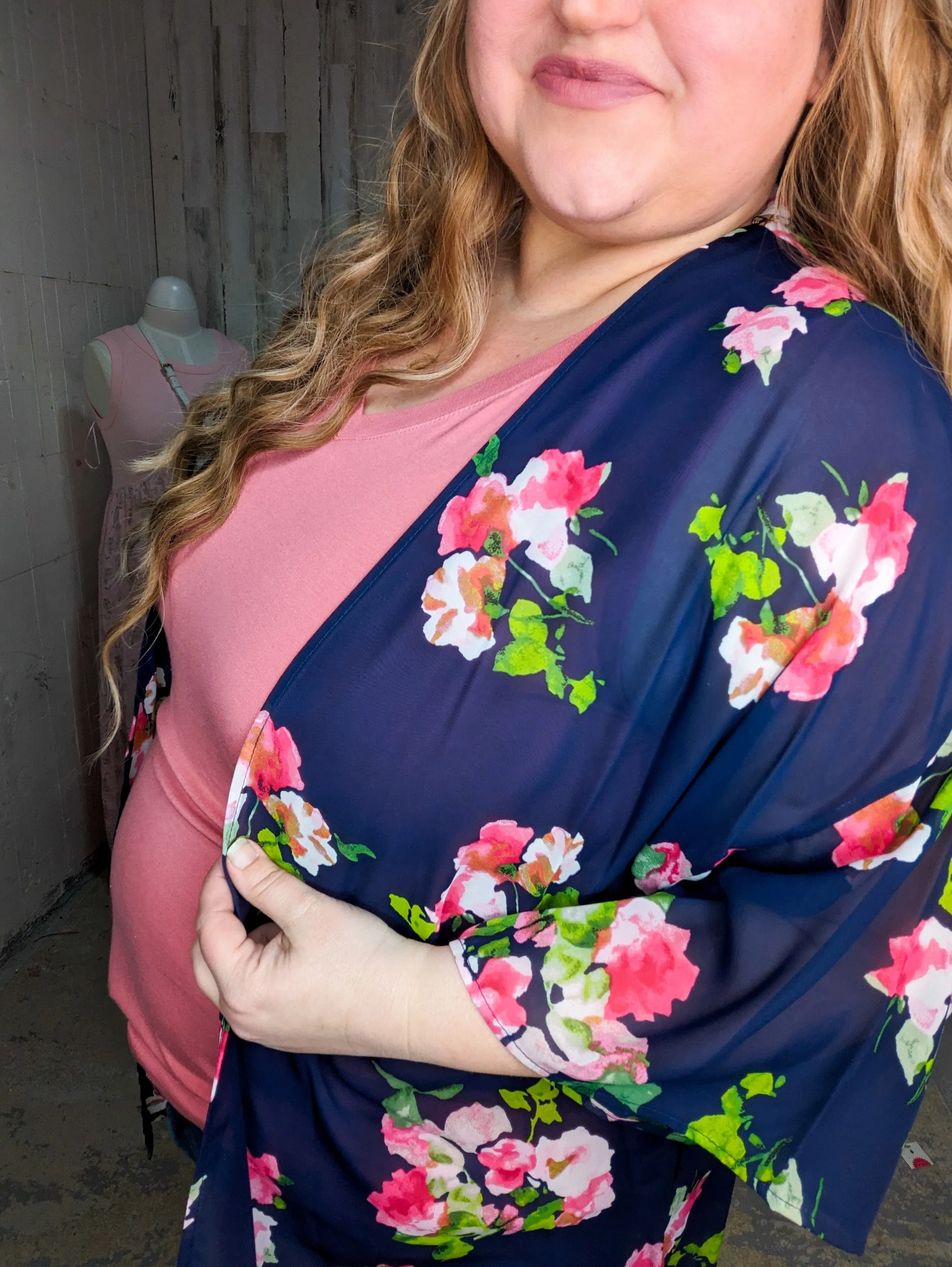 SALE- Lulu Floral Chiffon Kimono (3 colors)