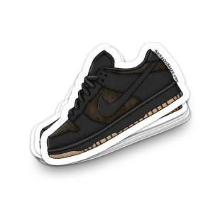 SB Dunk Low "Ostrich Gino Thin Tongue" Sneaker Sticker