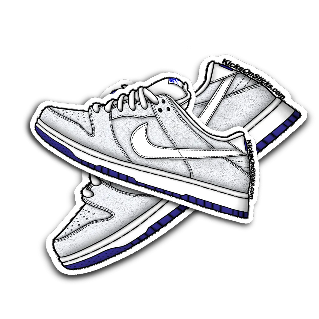 SB Dunk Low "Porcelain" Sneaker Sticker