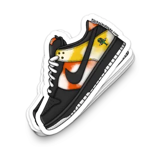 SB Dunk Low "Raygun Black 2019" Sneaker Sticker