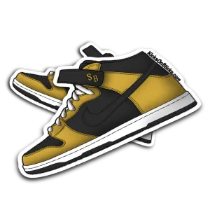 SB Dunk Mid "Wutang" Sneaker Sticker