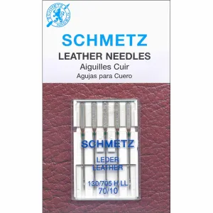 SCHMETZ 1837 Leather Needles Carded - 70/10 - 5 count