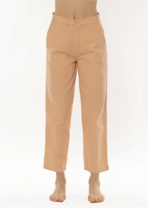 Sisstrevolution Riviera Woven Pant - Apricot Crush