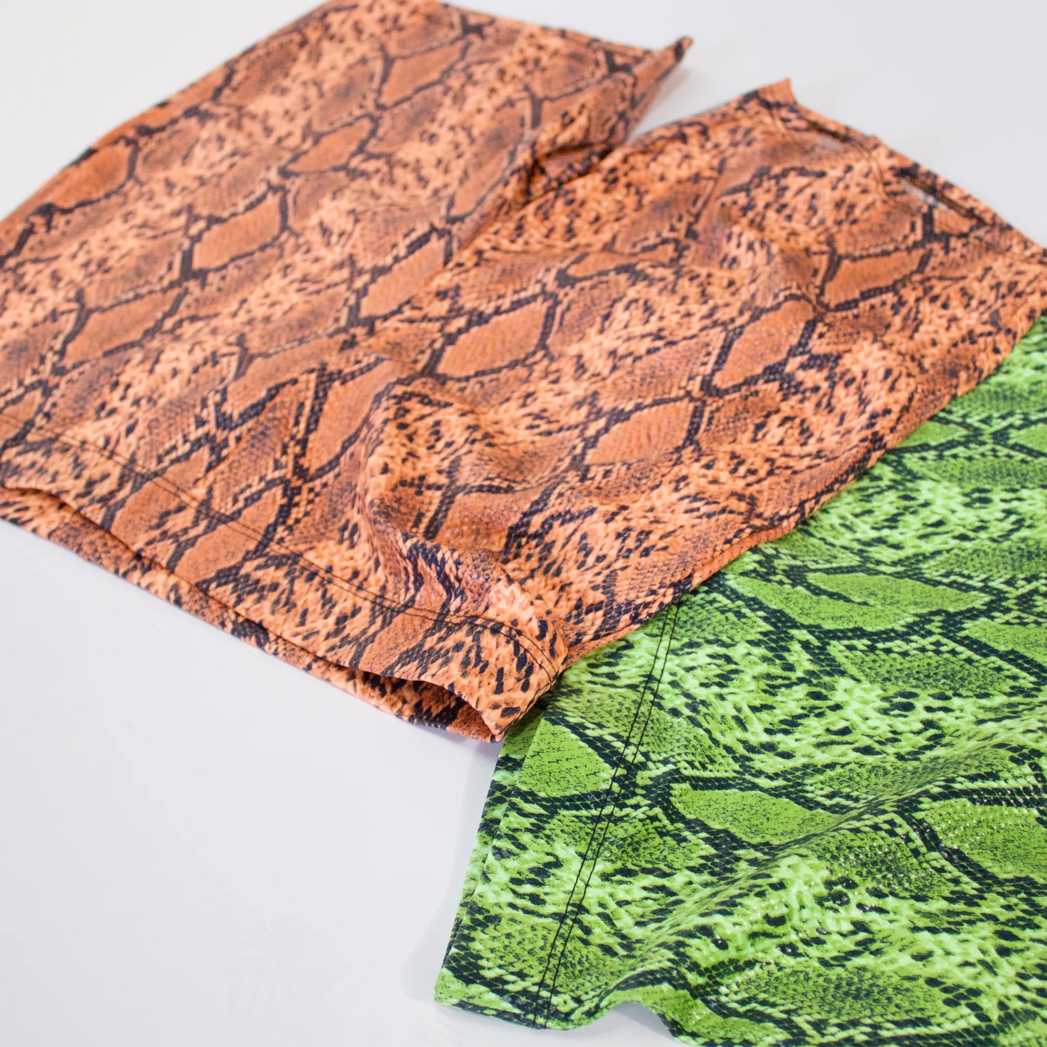 Snake Biker Shorts