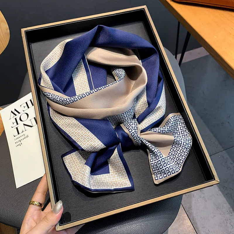 Spring and Autumn Silk Scarf