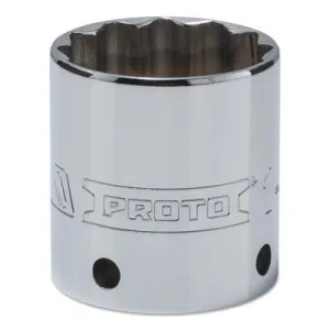 Stanley?? Products Tether-Ready Drive Deep Sockets, 1/2 in Drive, 1 5/16 in, 1 55/64 in L, 12 Pt, 5442-TT