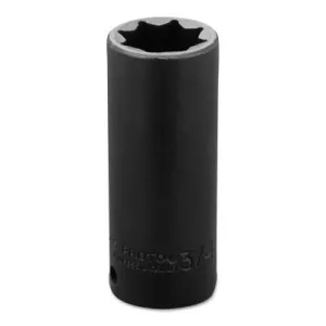 Stanley® Products Torqueplus Deep Impact Sockets 1/2 in, 1/2 in Drive, 13/16 in, 12 Points, 7326