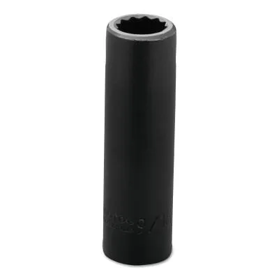Stanley?? Products Torqueplus Deep Impact Sockets 1/2 in, 1/2 in Drive, 9/16 in, 12 Points, 7318