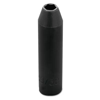 Stanley® Products Torqueplus Deep Impact Sockets , 3/8 in Drive, 9/32 in Opening, 6 Points, 7709H