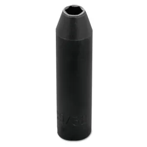 Stanley® Products Torqueplus Deep Impact Sockets , 3/8 in Drive, 9/32 in Opening, 6 Points, 7709H