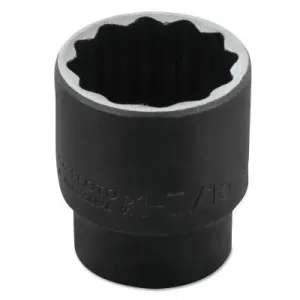 Stanley® Products Torqueplus Impact Sockets, 1/2 in Drive, 1 7/16 in Opening, 12 Points, 7446