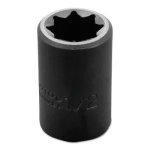 Stanley® Products Torqueplus Impact Sockets, 1/2 in Drive, 1/2 in Opening, 8 Points, 7416S