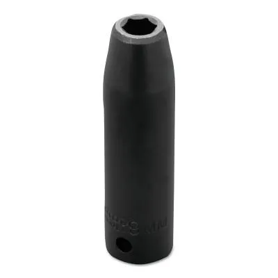 Stanley® Products Torqueplus Metric Deep Impact Sockets 1/2 in, 1/2 in Drive, 9 mm, 6 Points, 7309M