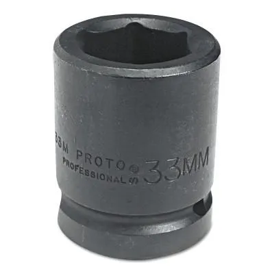 Stanley® Products Torqueplus Metric Impact Sockets 1 in, 1 in Drive, 28 mm, 6 Points, 10028M