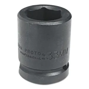Stanley® Products Torqueplus Metric Impact Sockets 1 in, 1 in Drive, 28 mm, 6 Points, 10028M