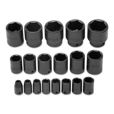 Stanley® Products Torqueplus Metric Impact Sockets 1/2 in, 1/2 in Drive, 10 in, 12 Points, 7410MT