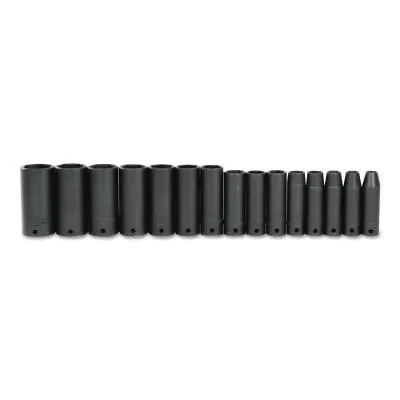 Stanley® Products Torqueplus Metric Impact Sockets 1/2 in, 1/2 in Drive, 13 mm, 6 Points, 7413M