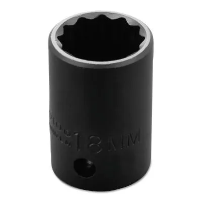 Stanley?? Products Torqueplus Metric Impact Sockets 1/2 in, 1/2 in Drive, 33 mm, 6 Points, 7433M