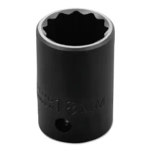 Stanley?? Products Torqueplus Metric Impact Sockets 1/2 in, 1/2 in Drive, 33 mm, 6 Points, 7433M