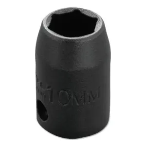 Stanley?? Products Torqueplus Metric Impact Sockets 3/8 in, 3/8 in Drive, 10 mm, 6 Points, 7210M