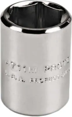 Stanley® Products Torqueplus Metric Sockets 1/4 in, 1/4 in Drive, 14 mm, 12 Points, 4714TM