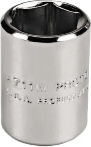 Stanley® Products Torqueplus Metric Sockets 1/4 in, 1/4 in Drive, 14 mm, 12 Points, 4714TM