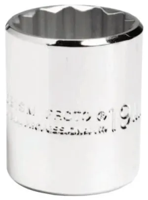 Stanley® Products Torqueplus Metric Sockets 3/8 in, 3/8 in Drive, 8 mm, 6 Points, 5208MH